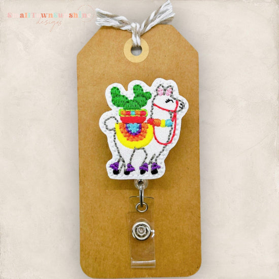 Fiesta Llama Badge Topper