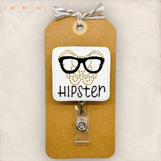 Hipster Badge Topper