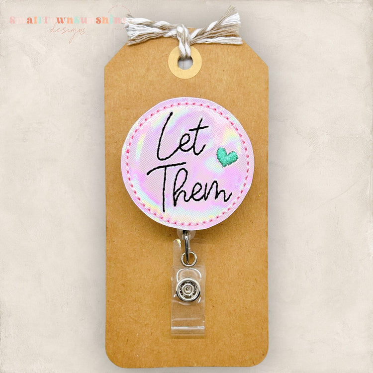 Let Them Badge Topper