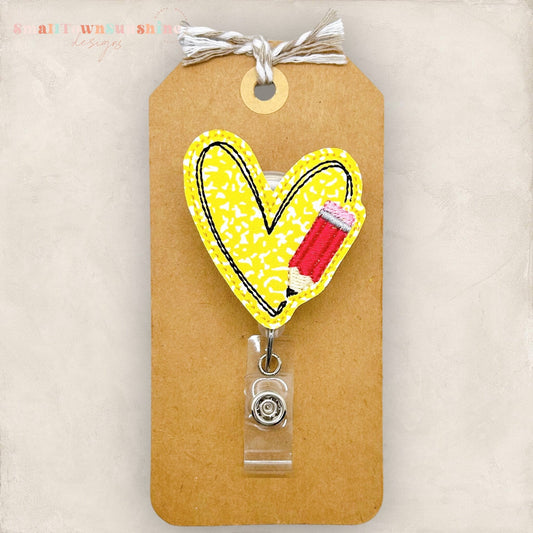 Pencil Badge Topper