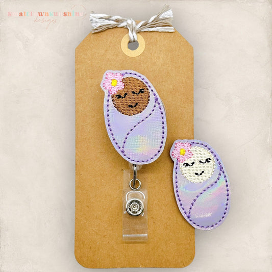 Baby Burrito Badge Topper