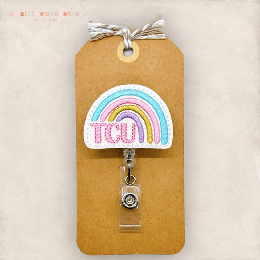 TCU Rainbow Badge Topper