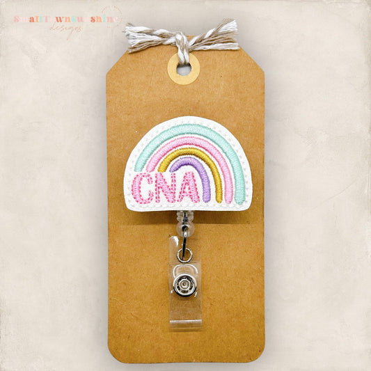 CNA Rainbow Badge Topper