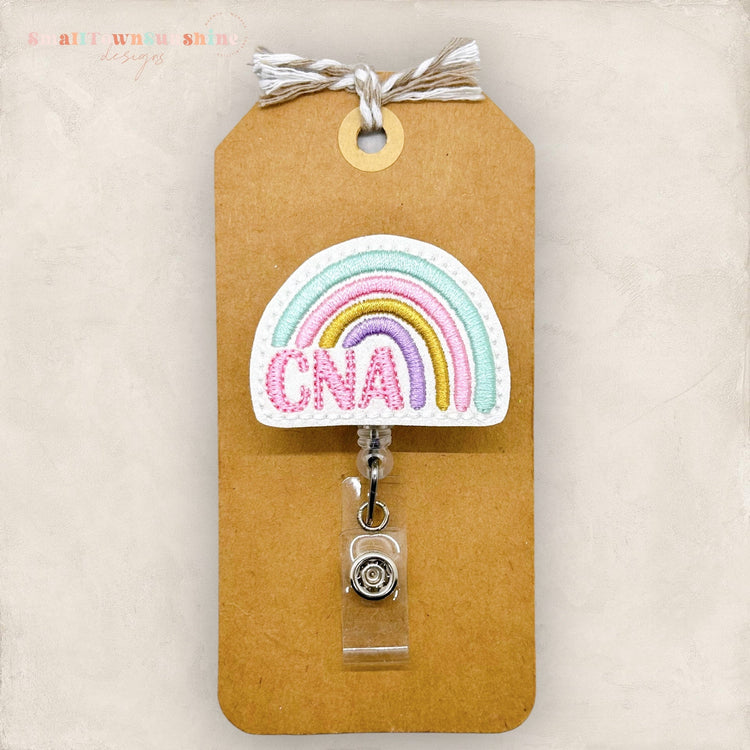 CNA Rainbow Badge Topper