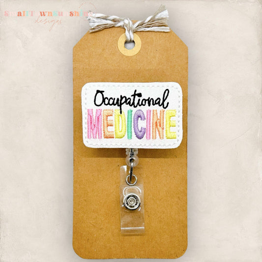 Occupational Medicine Badge Topper