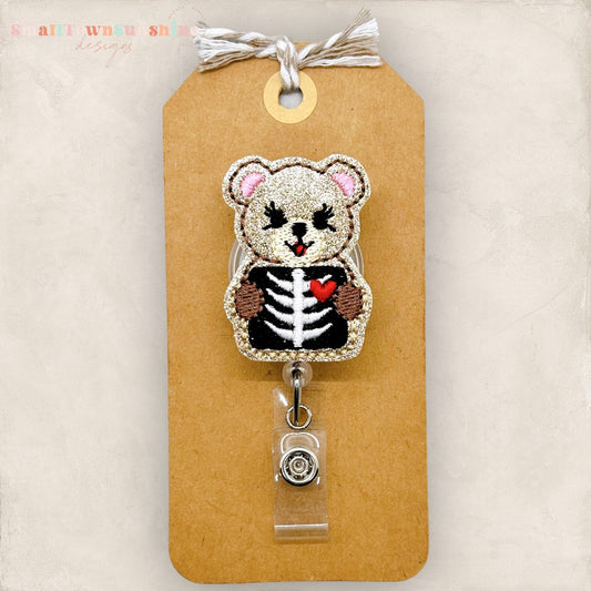 X-Ray Bear Badge Topper
