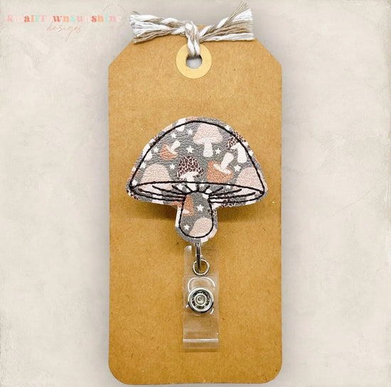 Mushroom Badge Topper