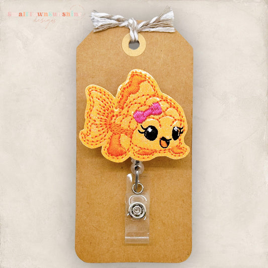 Goldfish Badge Topper