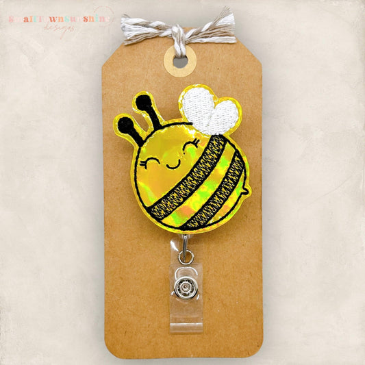 Chubby Bee Badge Topper