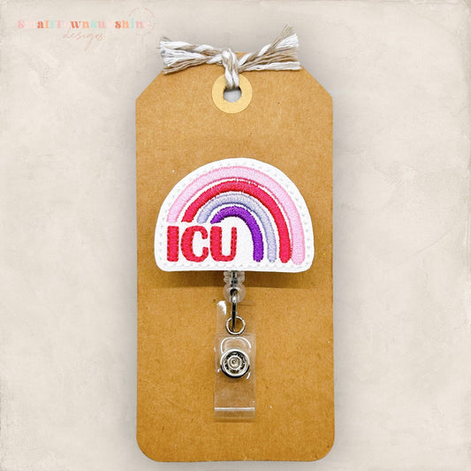 ICU Rainbow Badge Topper