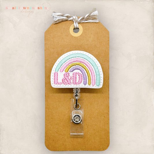 L&D Rainbow Badge Topper