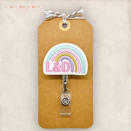 L&D Rainbow Badge Topper