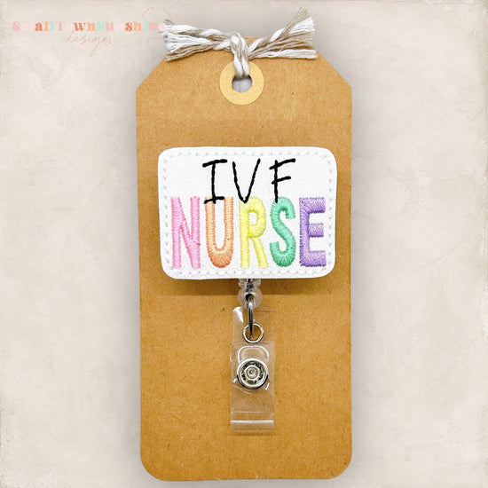 IVF Nurse Badge Topper