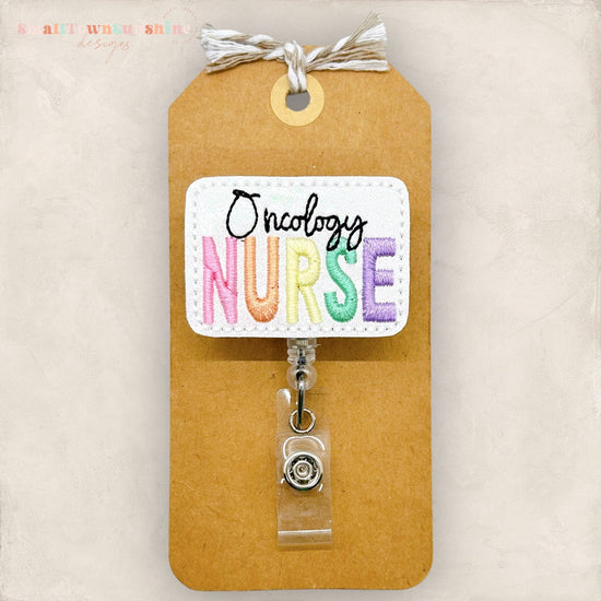 Oncology Nurse Badge Topper