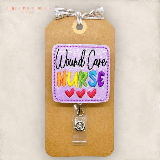 Wound Care Nurse Badge Topper
