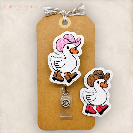 western goose badge reel