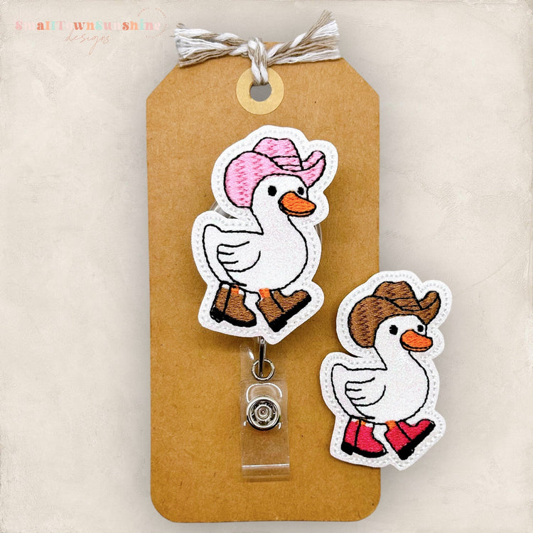 western goose badge reel