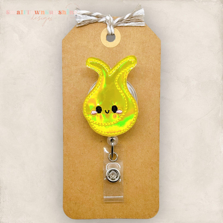 kawaii pituitary gland badge reel