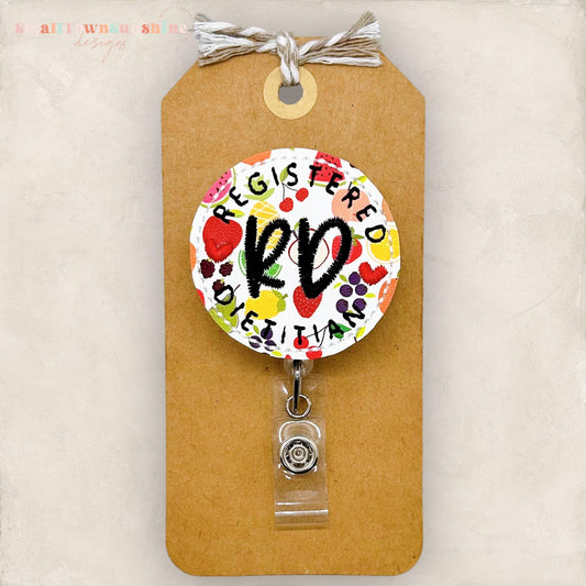 Registered Dietitian Badge Topper