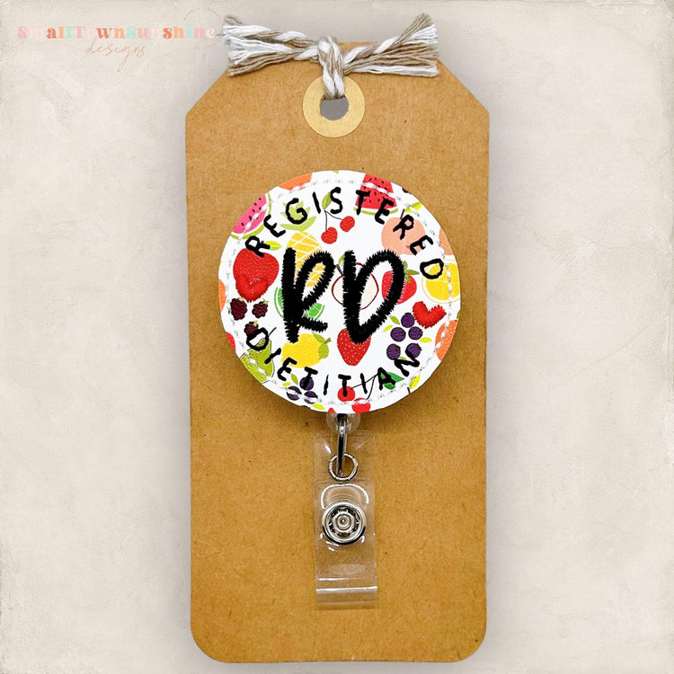 Registered Dietitian Badge Topper