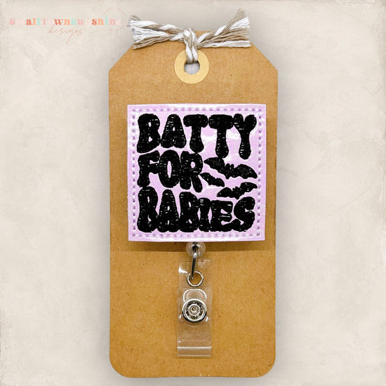 Batty for Babies Badge Topper