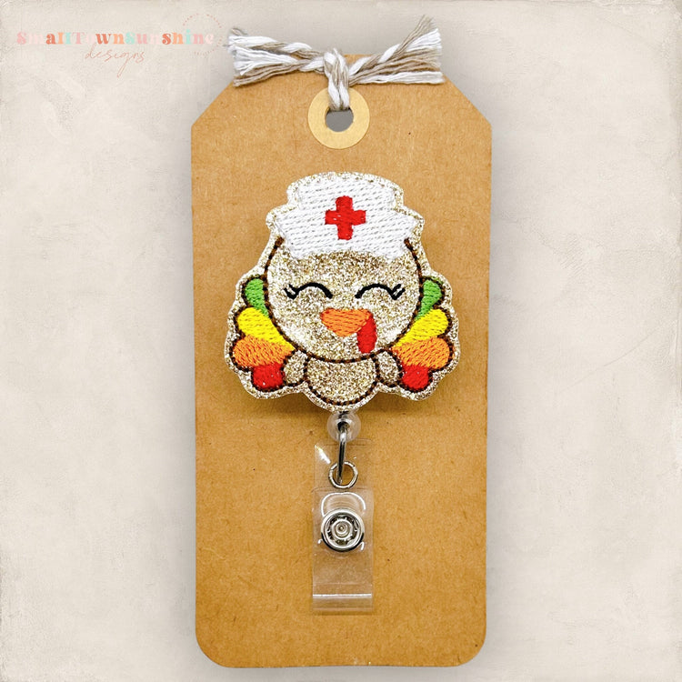 Nurse Turkey Badge Topper