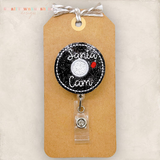 Santa Cam Badge Topper