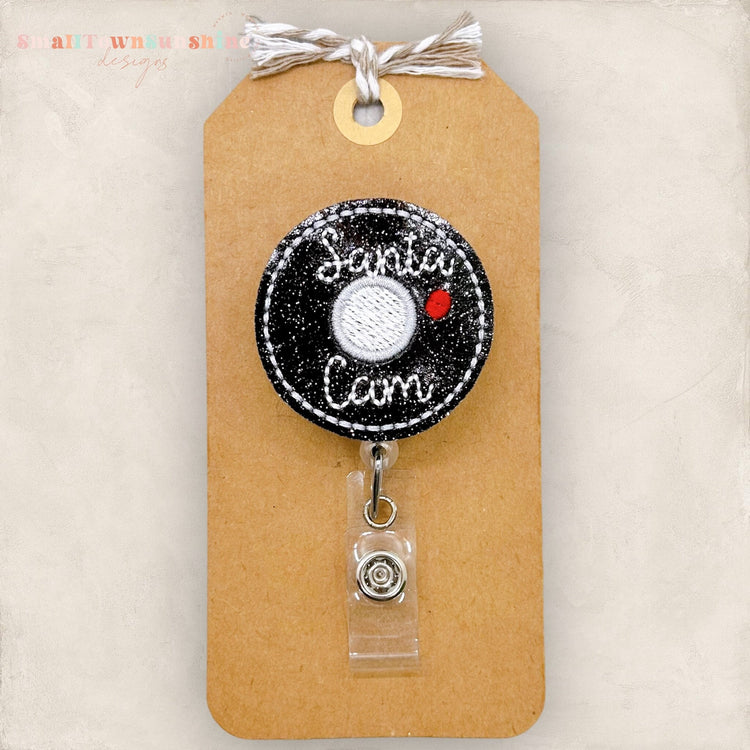 Santa Cam Badge Topper