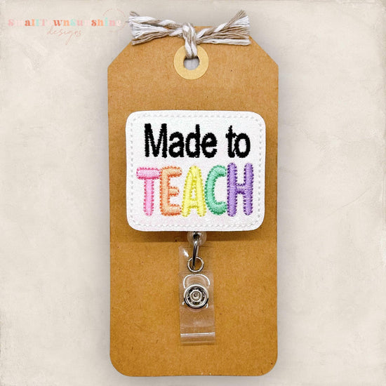 teacher appreciation badge reel