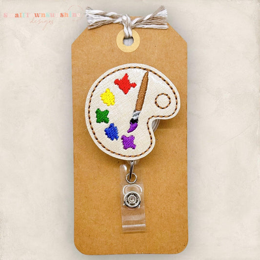 Paint Palette Badge Topper