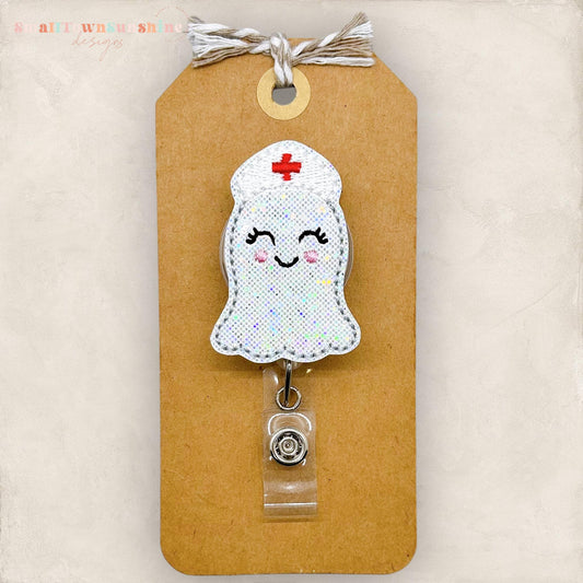 Nurse Ghost Badge Topper