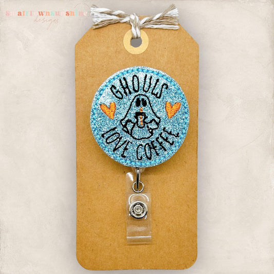 Ghouls Love Coffee Badge Topper
