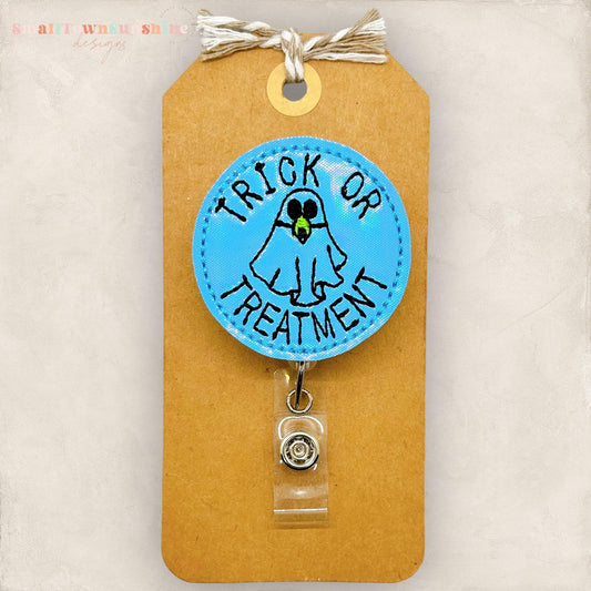 Trick or Treatment Badge Topper