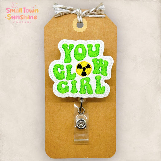 You Glow Girl Badge Topper