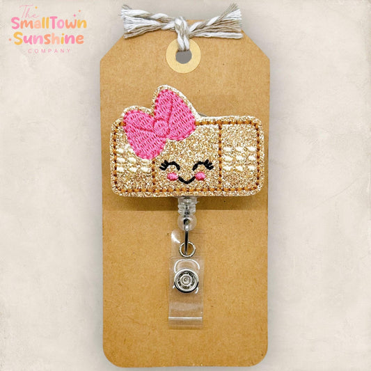 Bandage with Bow Badge Topper
