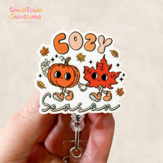 Cozy Season Badge Topper