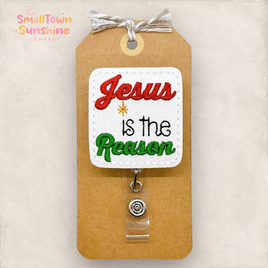 Jesus is the Reason Badge Topper