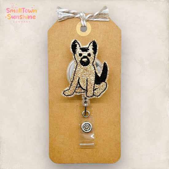 German Shepherd Badge Topper