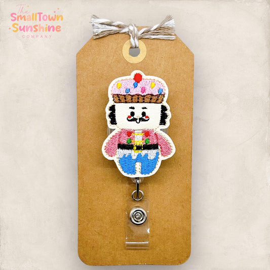 Pastel Nutcracker Badge Topper