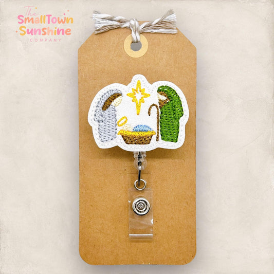 Nativity Badge Topper