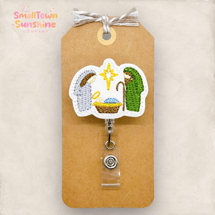Nativity Badge Topper