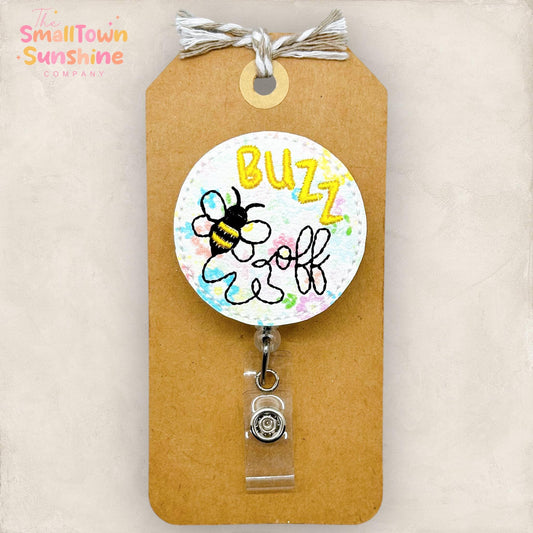 Buzz Off Badge Topper