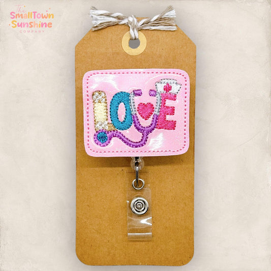 Nurse Love Badge Topper