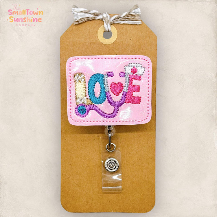 Nurse Love Badge Topper