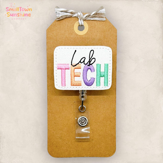 Lab Tech Badge Topper