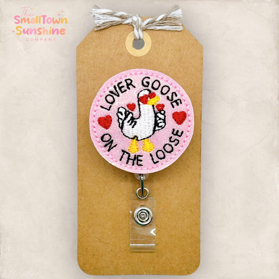 Lover Goose on the Loose Badge Topper