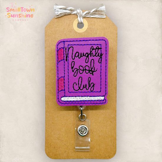 Naughty Book Club Badge Topper