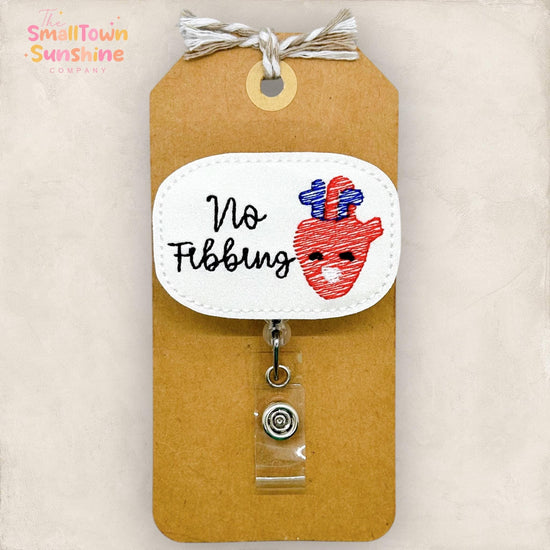 No Fibbing Badge Topper