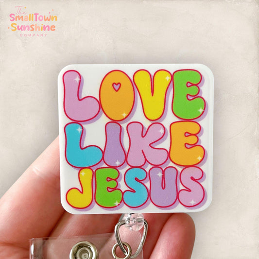 Love Like Jesus Badge Topper