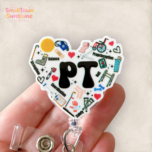 Physical Therapy Badge Topper